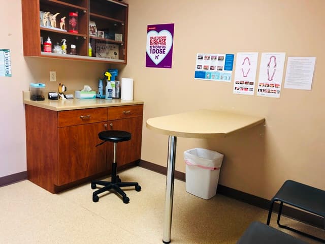 An exam room